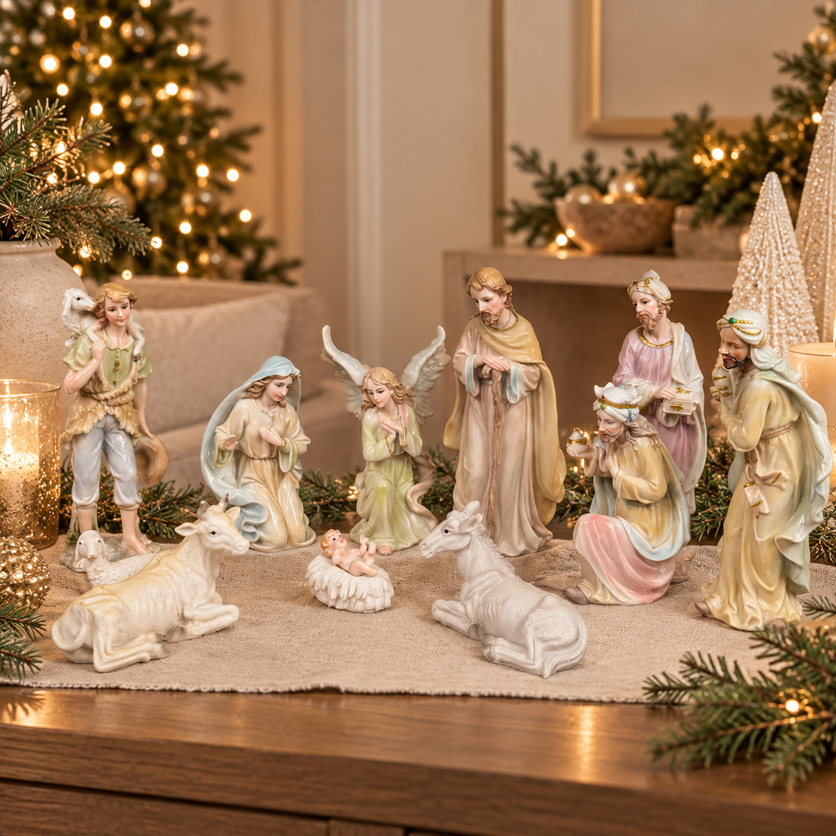 Nacimiento 11 PZ 20 cms - Ref. 10237L