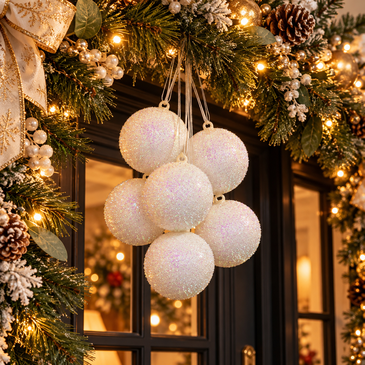 Bola x6 8 cms - Ref. 26103WT