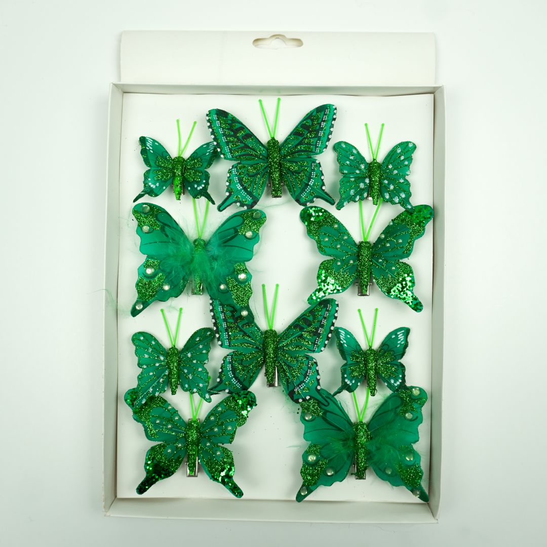 Mariposas x10 8 cms - A20152