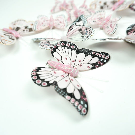 Mariposas x10 8 cms - A20155