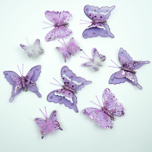 Mariposas x10 8 cms - A20156