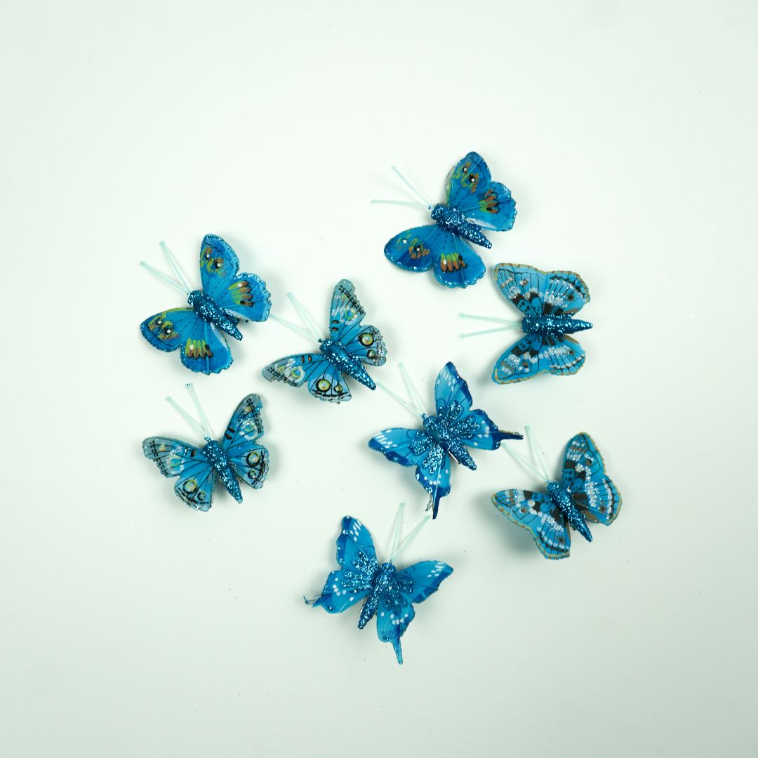 Mariposas x8 5 cms - A20197