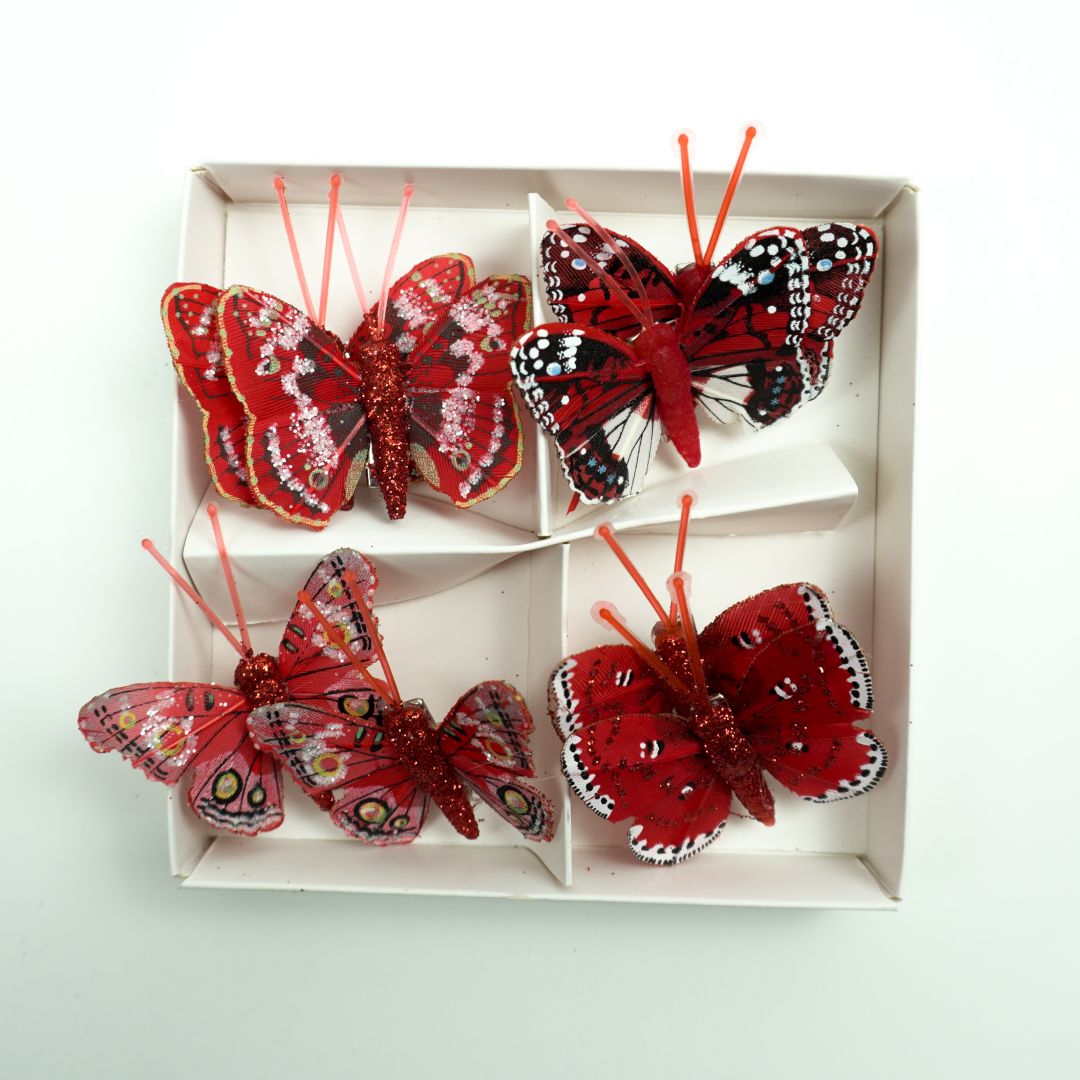Mariposas x8 5 cms - A20201