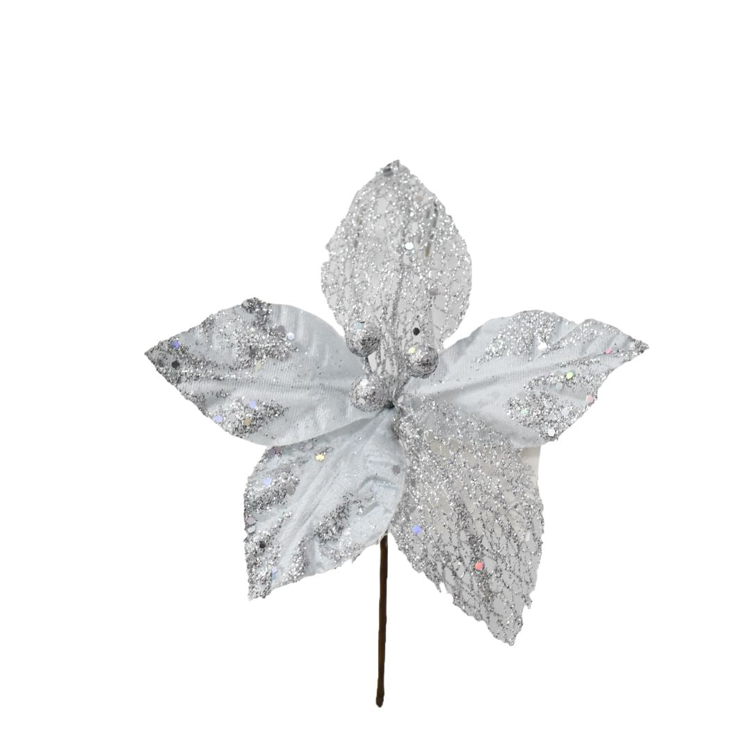 Flor Navideña 20 cms - Ref. AMX0441865C