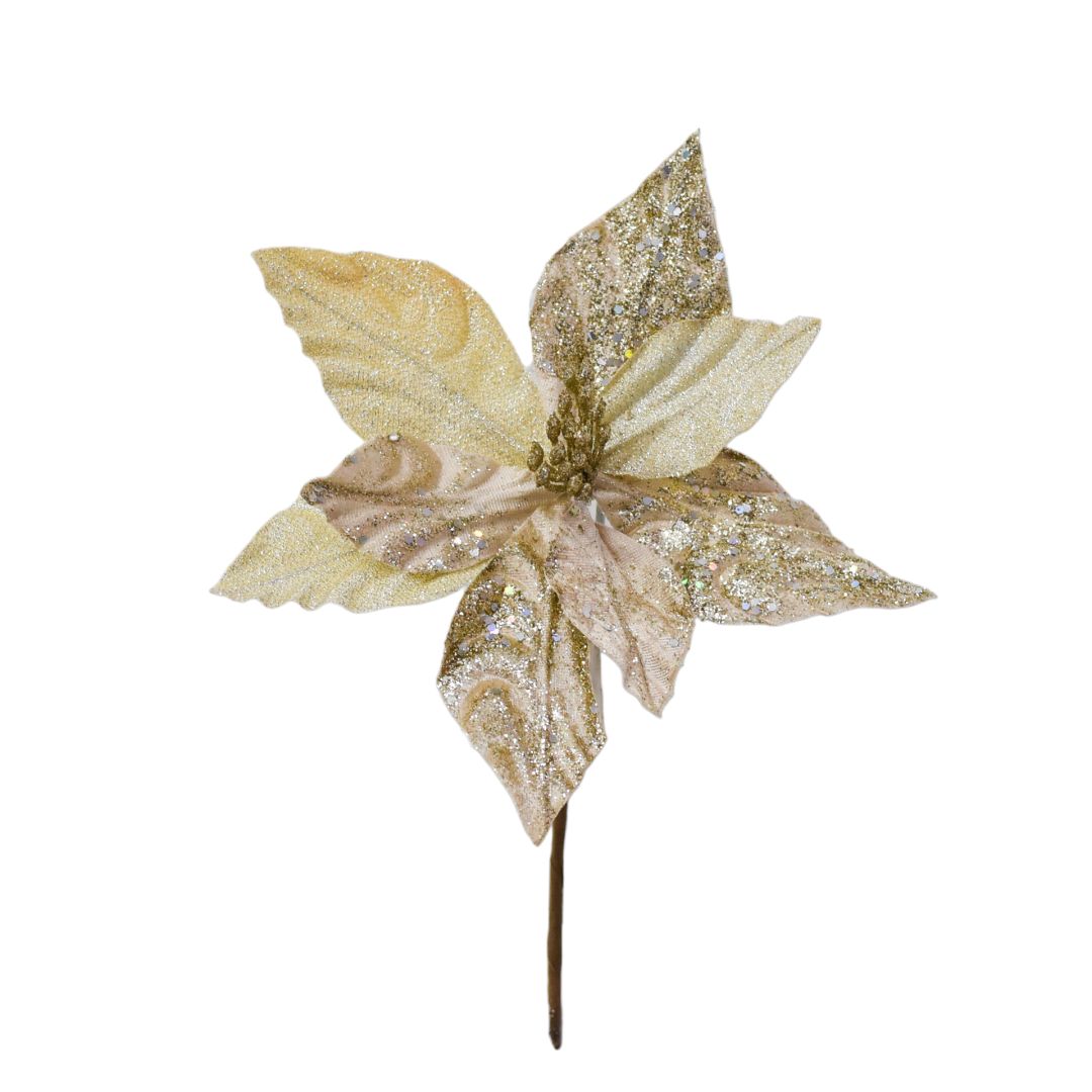 Flor Navideña 25 cms - Ref. AMX0441895N