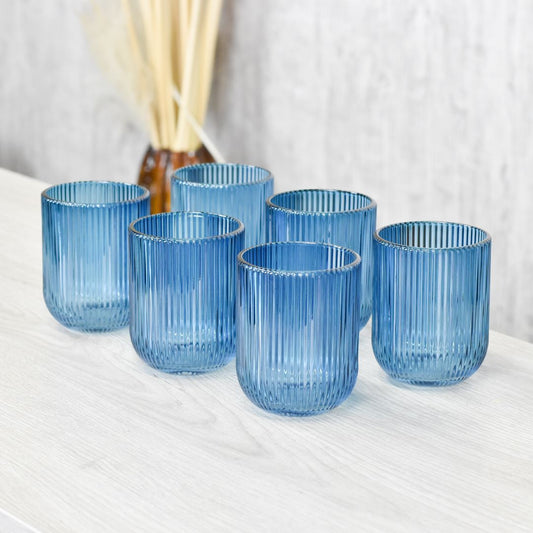 Set de Vasos x6 piezas 10x8 cms