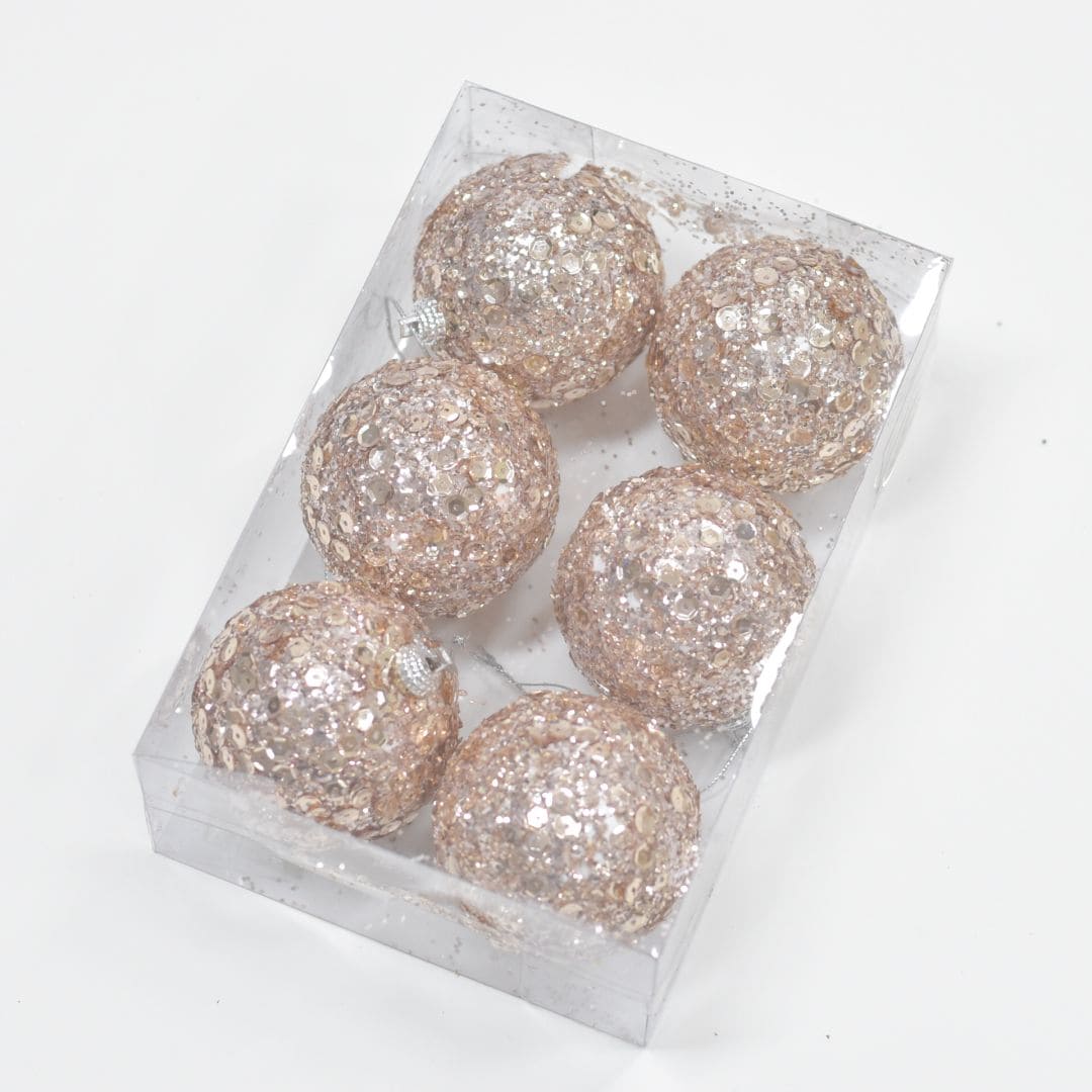 Bolas x6 7 cms - Ref. AZ057