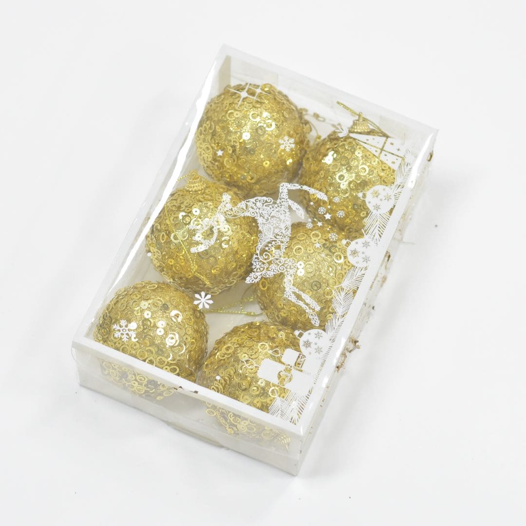 Bolas x6 7 cms - Ref. AZ060