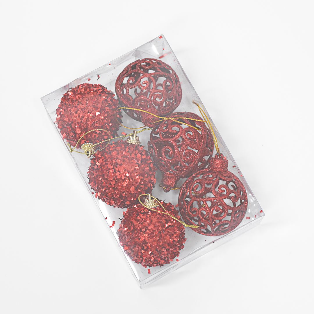 Bolas x6 6 cms - Ref. AZ062