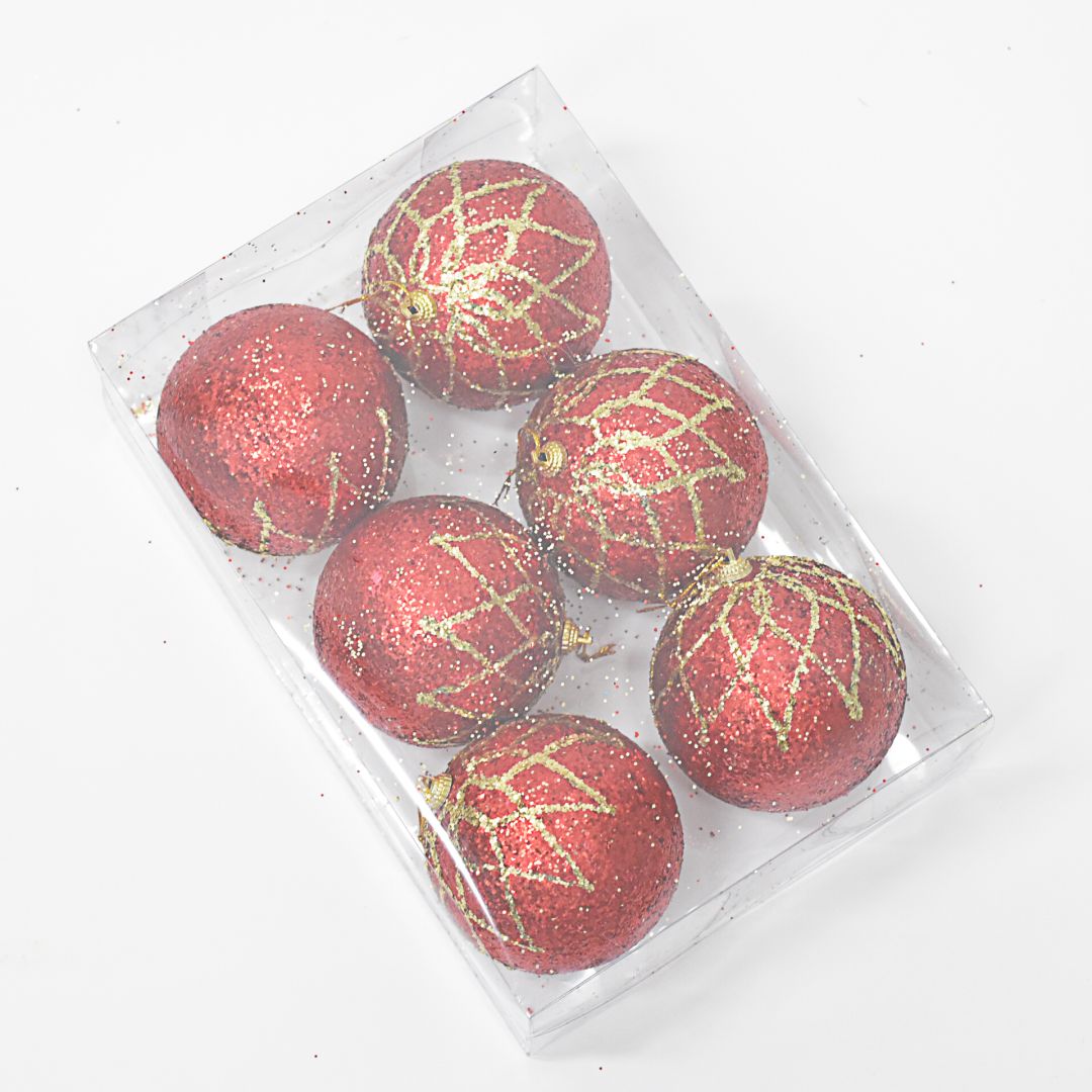 Bolas x6 10 cms - Ref. AZ074
