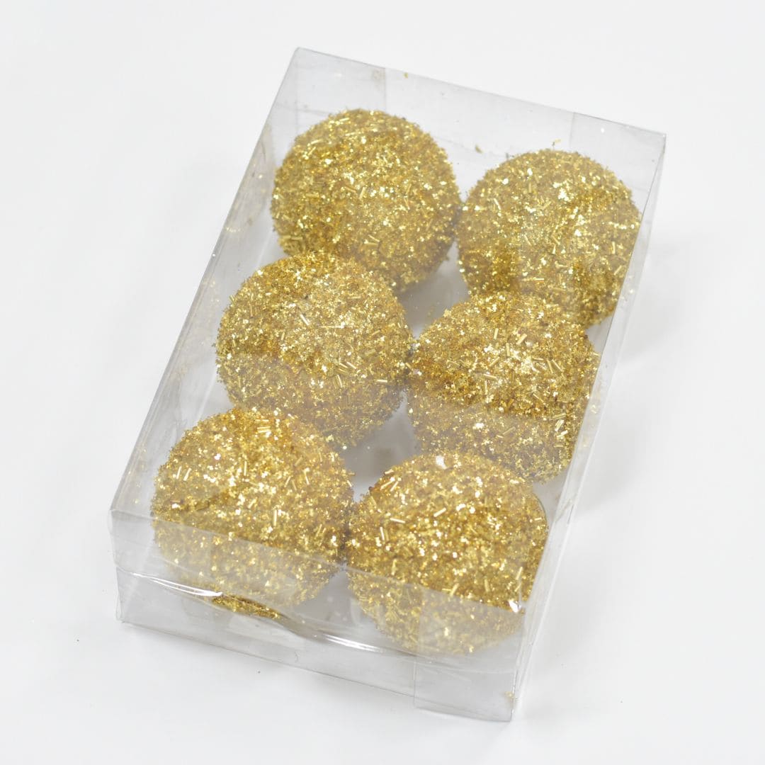 Bolas x6 8 cms - Ref. AZ075