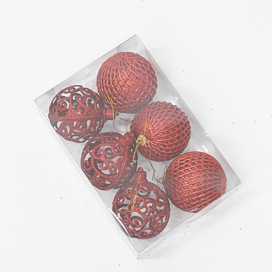 Bolas x6 8 cms - Ref. AZ078