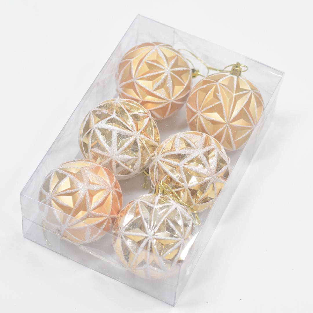 Bolas x6 8 cms - Ref. AZ150