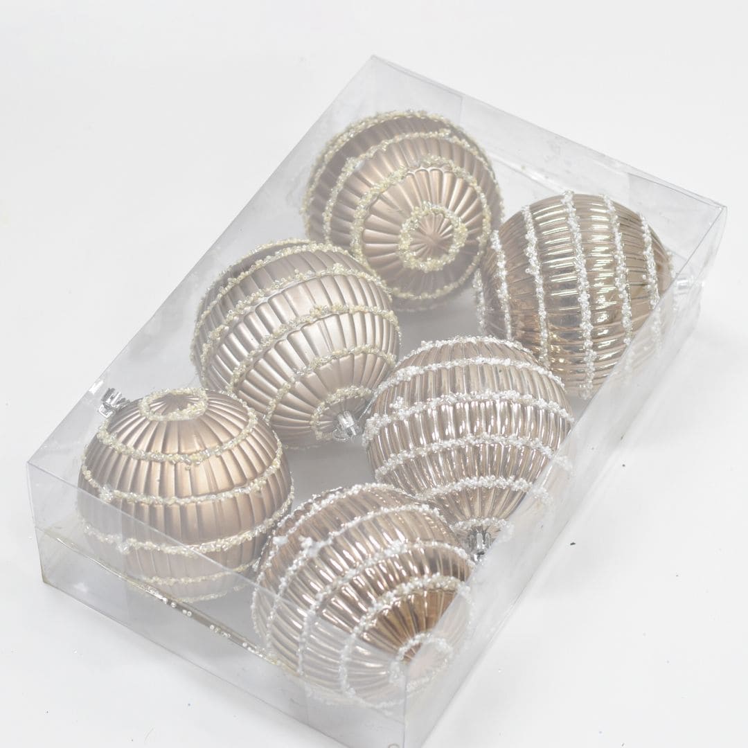 Bolas x6 10 cms - Ref. AZ152