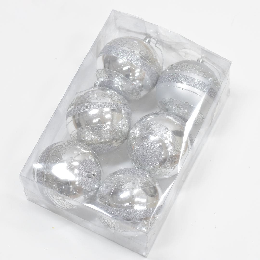 Bolas x6 10 cms - Ref. AZ163