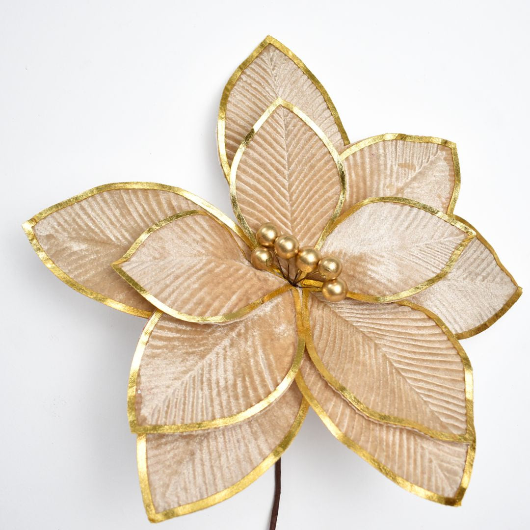 Flor Navideña 34 cms - Ref. AZ224C