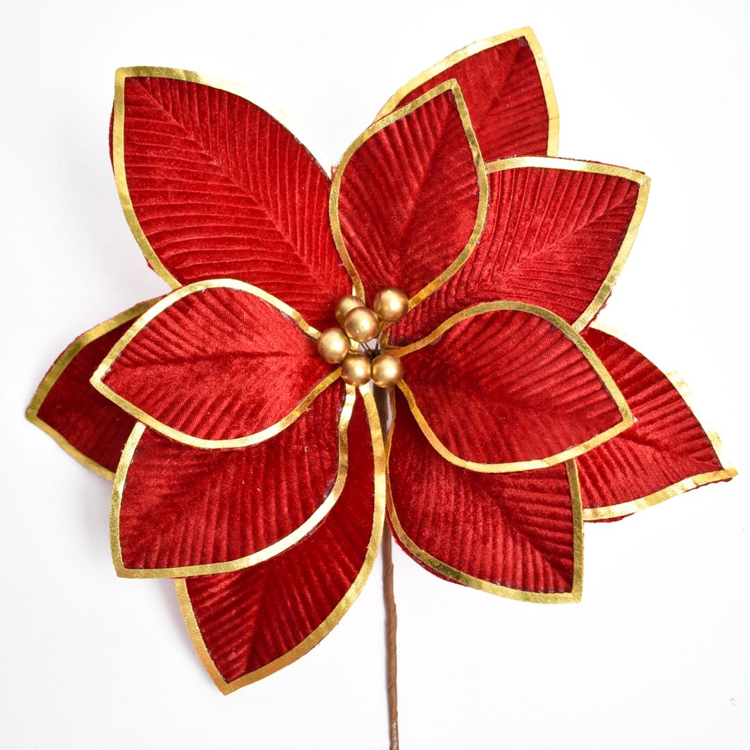Flor Navideña 34 cms - Ref. AZ224R