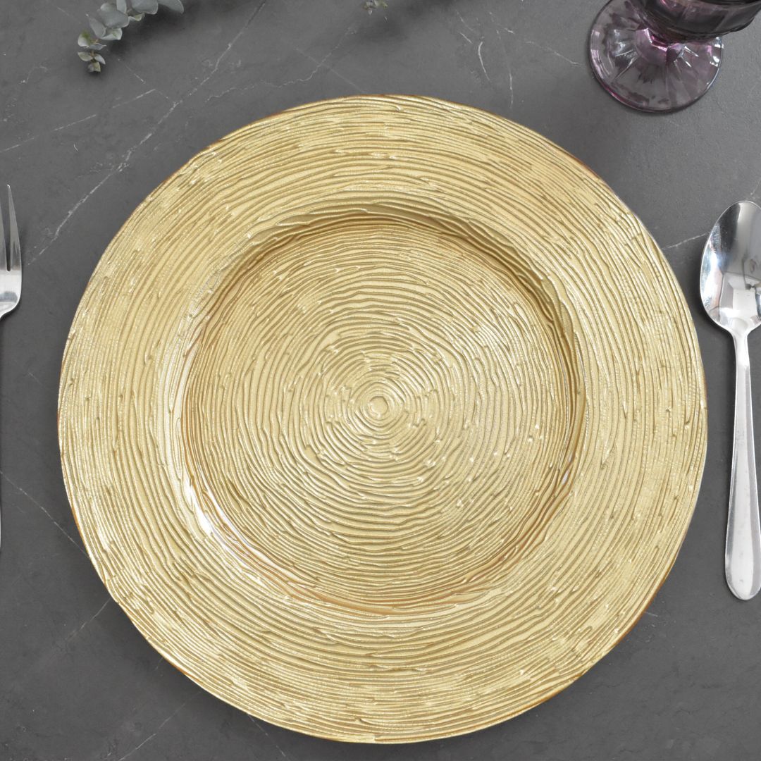 Plato Base de Vidrio 33 cms - Ref. AZ414