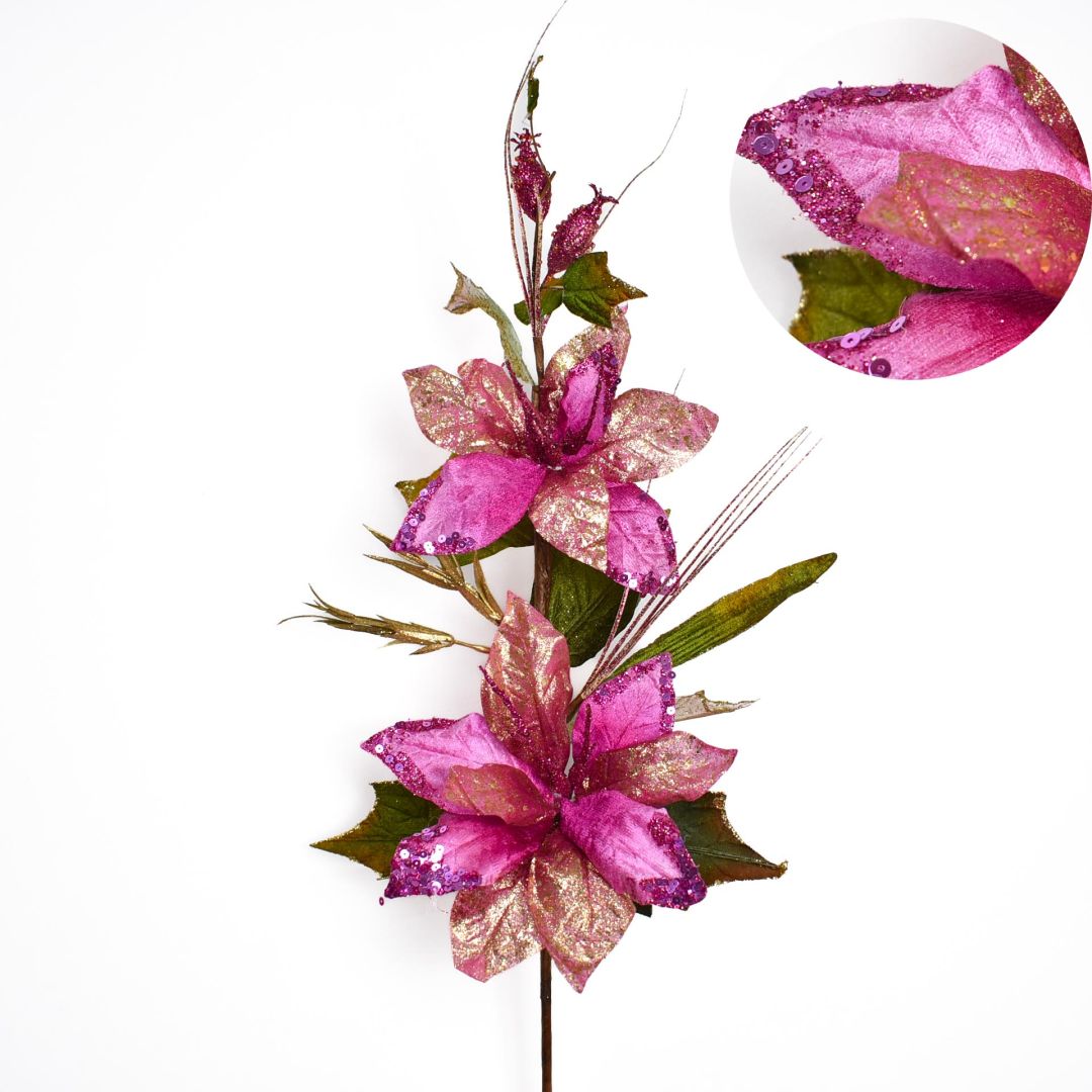Flor Navideña 64 cms - Ref. N63256