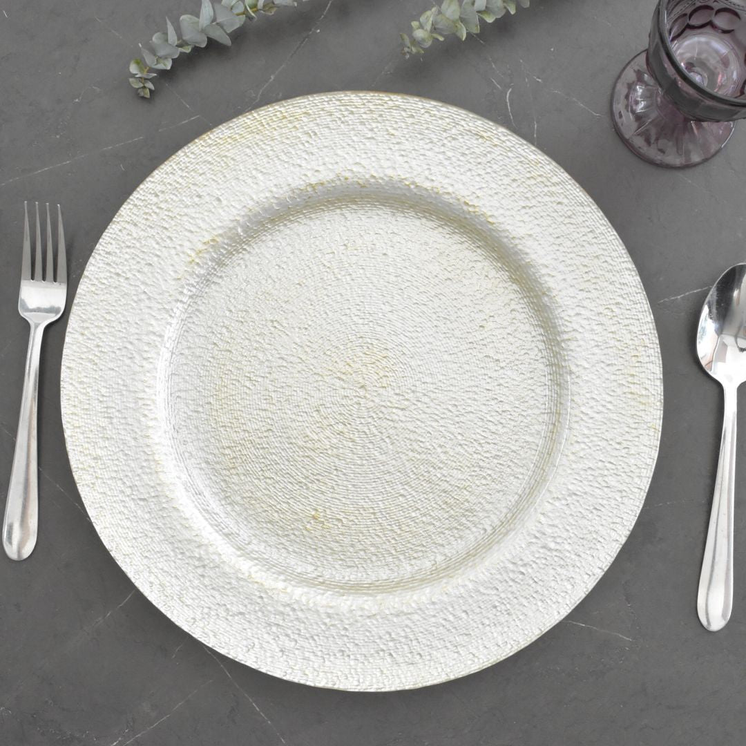 Plato Base de Vidrio 33 cms - Ref. RC002