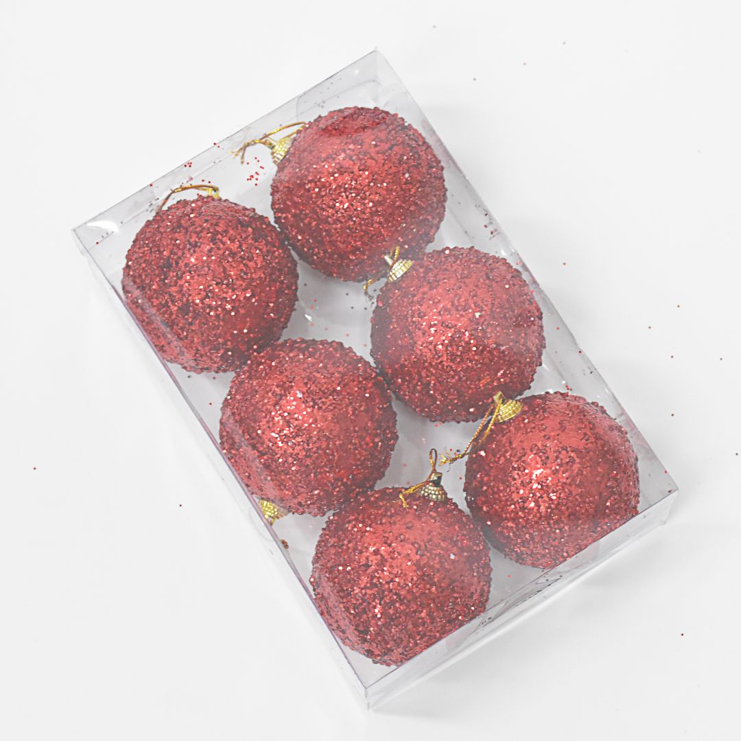 Bolas x6 8 cms - Ref. SA123
