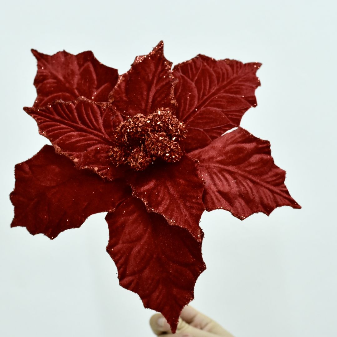 Flor Navideña 33 cms - Ref. SF46
