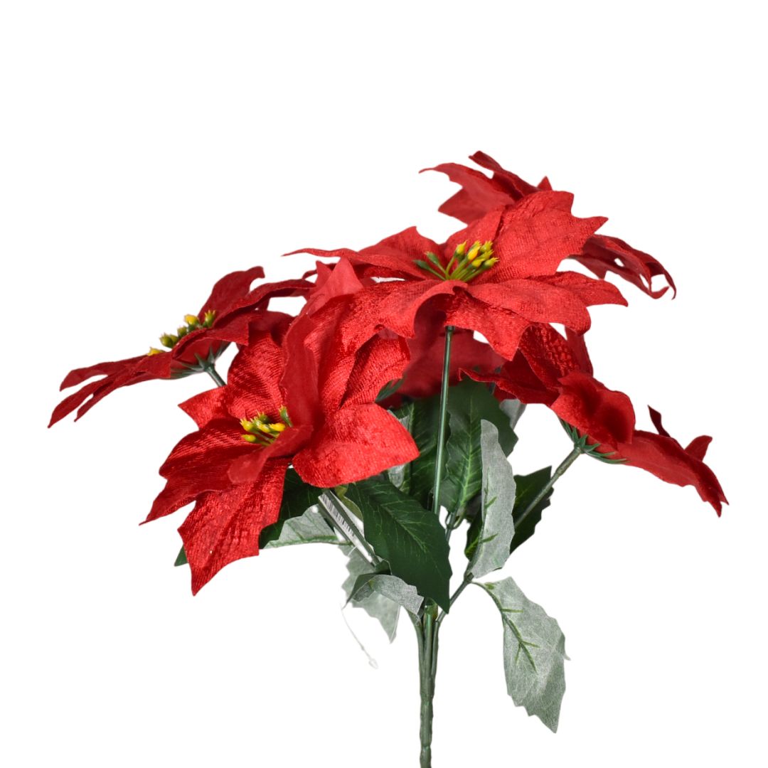Flor Navideña 32 cms - Ref. TD2184