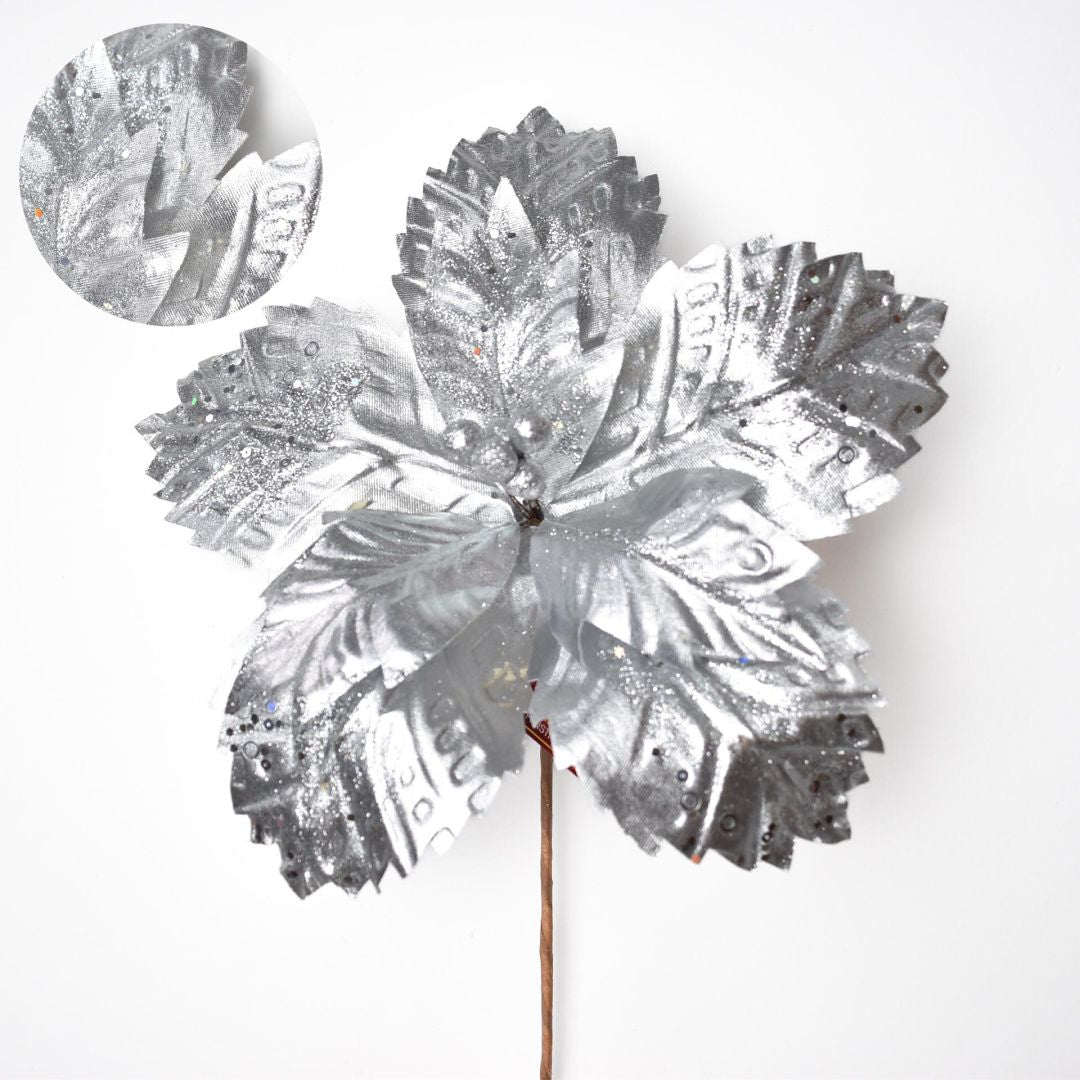 Flor Navideña 32 cms - Ref. XQ1414F0036S
