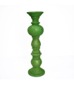 Candelabro Verde 44 cm - Dlh14690Dy