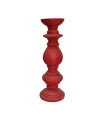 Candelabro Rojo 36 cm - LH147171DY