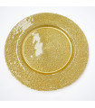 PLATO BASE DE VIDRIO 33 CM - Ref. AZ414