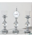 Candelabro Con Reloj 38 cm - C113P