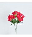 Flor Artificial x5 Fucsia - Ref. YY8031F