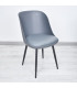 Ref. AR3394G - SILLA CELESTIAL GRIS 77X44X42 CM
