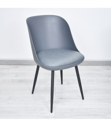 Ref. AR3394G - SILLA CELESTIAL GRIS 77X44X42 CM