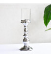 CANDELABRO PLATEADO 32X11 CM - Ref. AR4666P