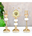 Candelabro con reloj - Ref. CV01