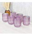 Set Vaso x6 Morado - AR3490M