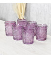 Set Vaso x6 Morado - AR3497M