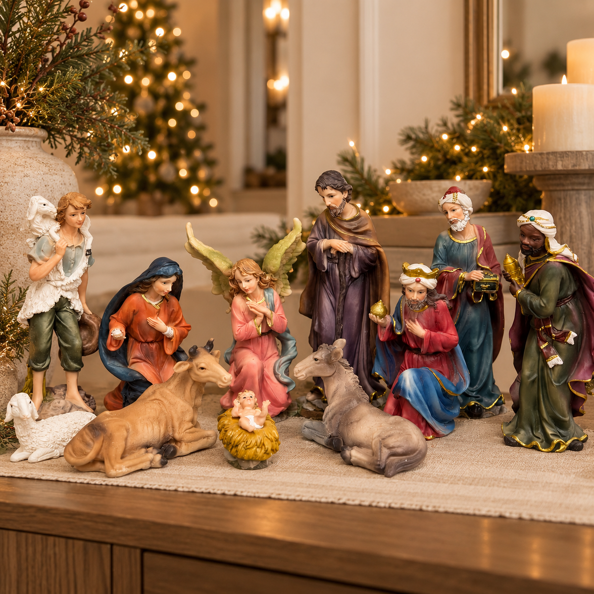 Nacimiento 11 PZ 20 cms - Ref. 10237LY
