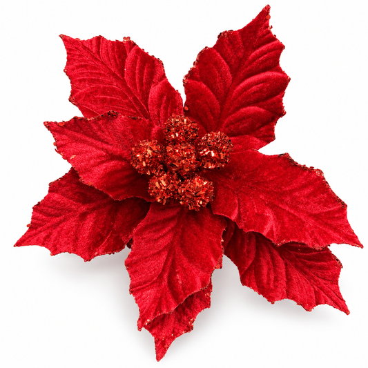 Flor Navideña 33 cms - Ref. SF46