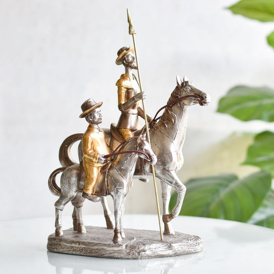 Quijote y Sancho 37x28 cm - Ref. 918004583TT