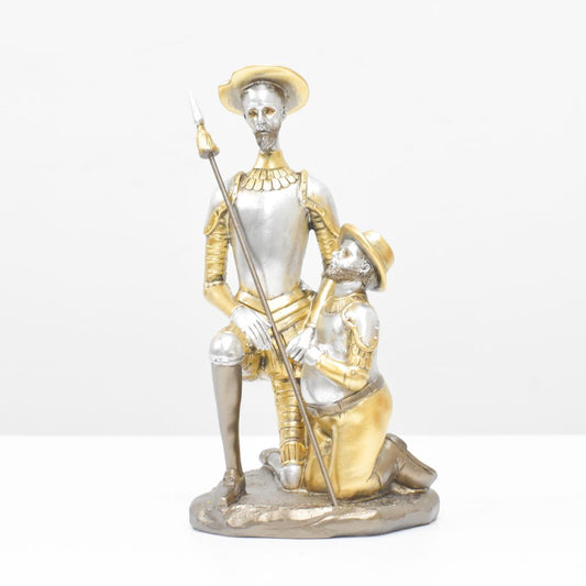 Quijote y Sancho 27x14 cm - Ref. 918004655TT