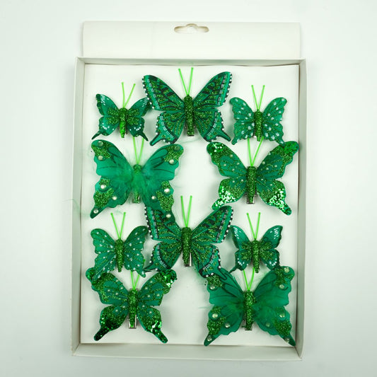 Mariposas x10 8 cms - A20152