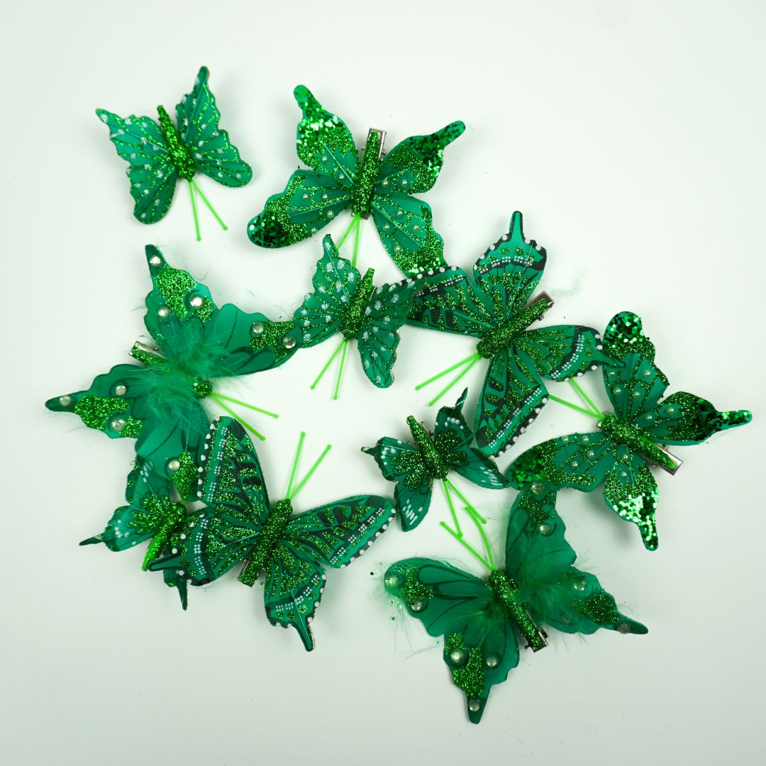 Mariposas x10 8 cms - A20152