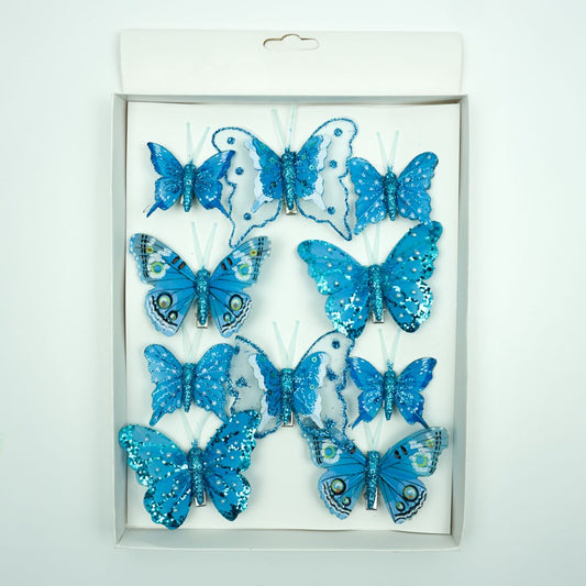 Mariposas x10 8 cms - A20157