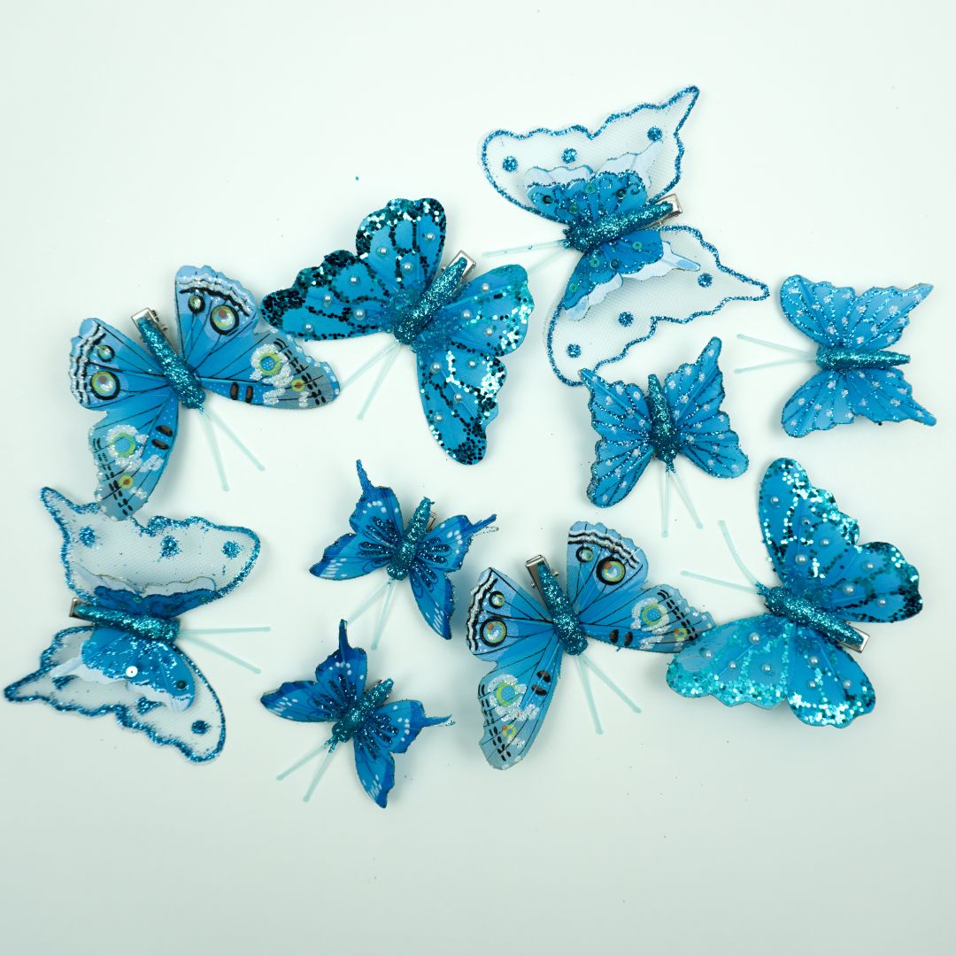 Mariposas x10 8 cms - A20157