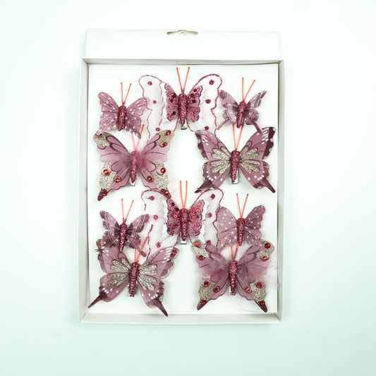 Mariposas x10 8 cms - A20159