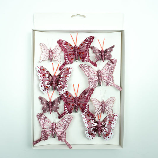 Mariposas x10 8 cms - A20160