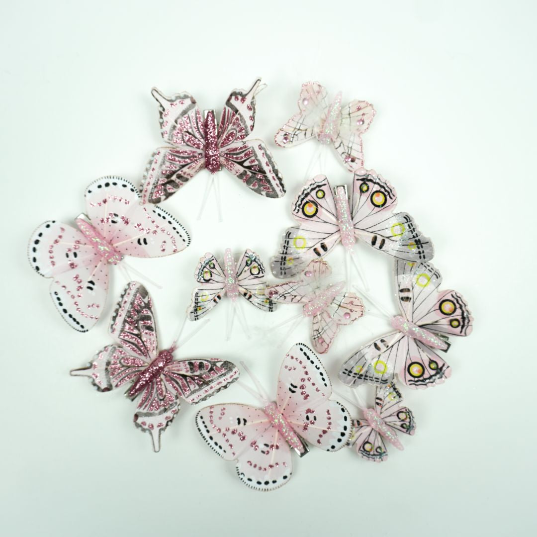 Mariposas x10 8 cms - A20161